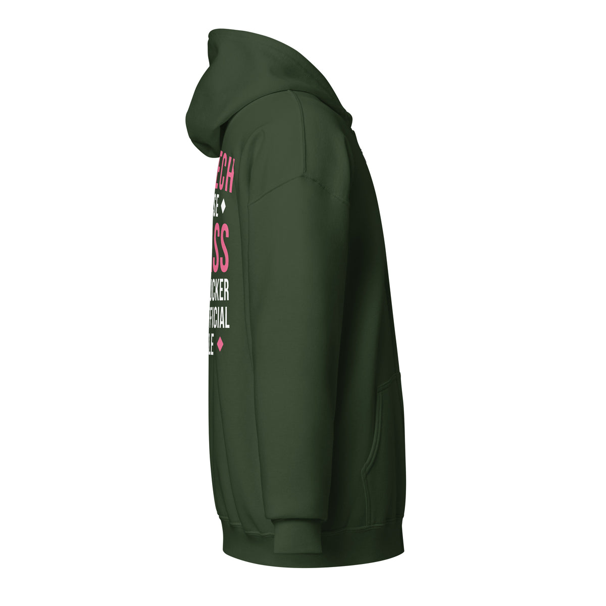 Vet Tech because badass mother fucker isn't an official job title Unisex Zip Hoodie
