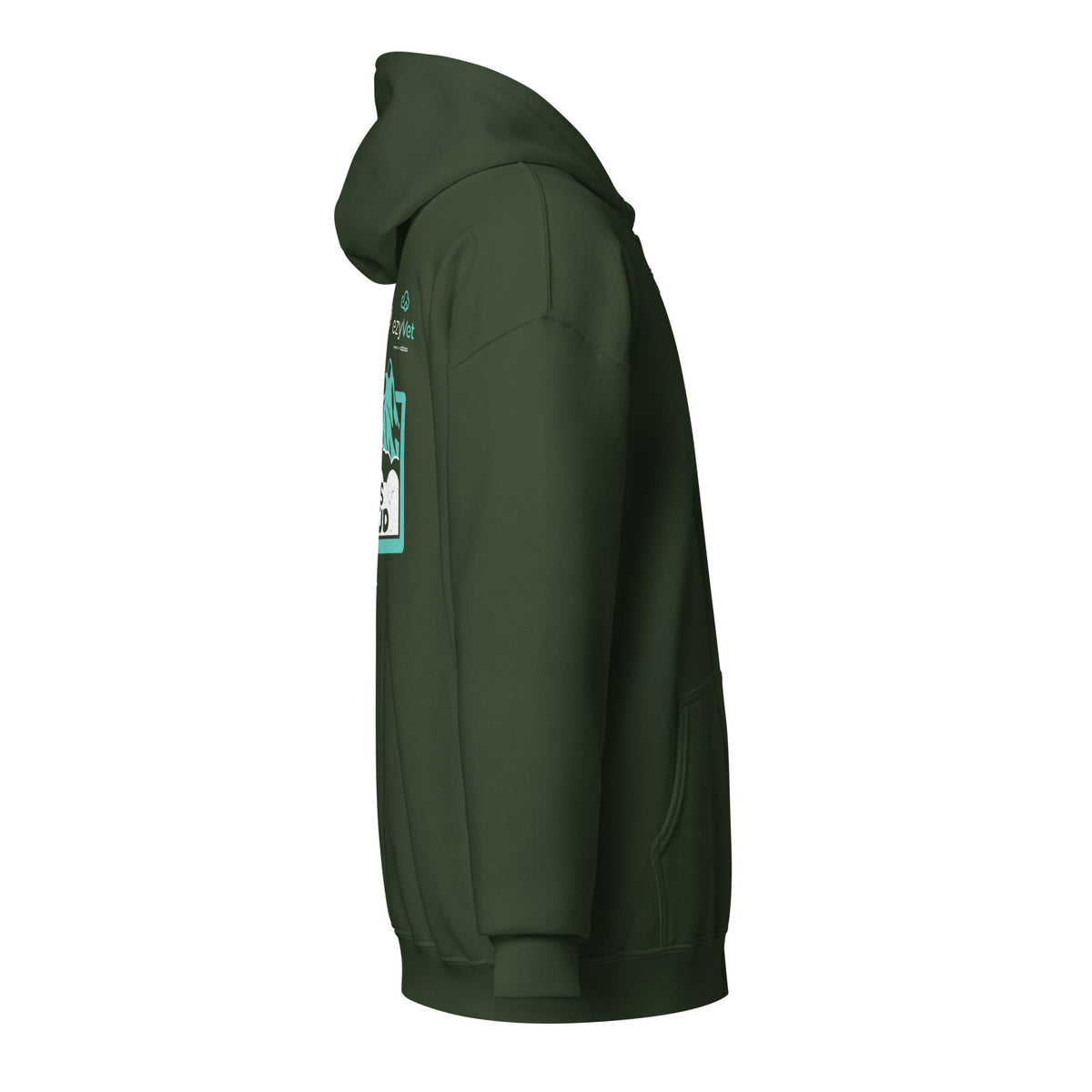 ezyVet Tuatara Unisex Zip Hoodie