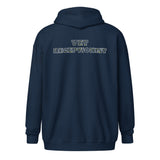 Vet Receptionist Typography Unisex Zip Hoodie-I love Veterinary