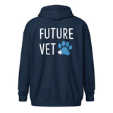 Future Vet Unisex Zip Hoodie-I love Veterinary