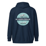 Veterinary Medicine - Small & Big animal Unisex Zip Hoodie-I love Veterinary