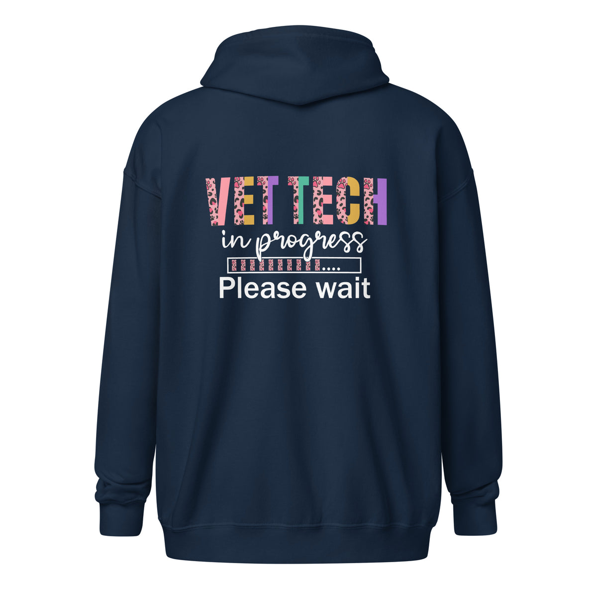 Vet Tech in Progress... Unisex Zip Hoodie-I love Veterinary