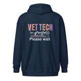 Vet Tech in Progress... Unisex Zip Hoodie-I love Veterinary