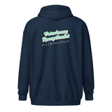 Veterinary Receptionist because vets need heroes too Unisex Zip Hoodie-I love Veterinary