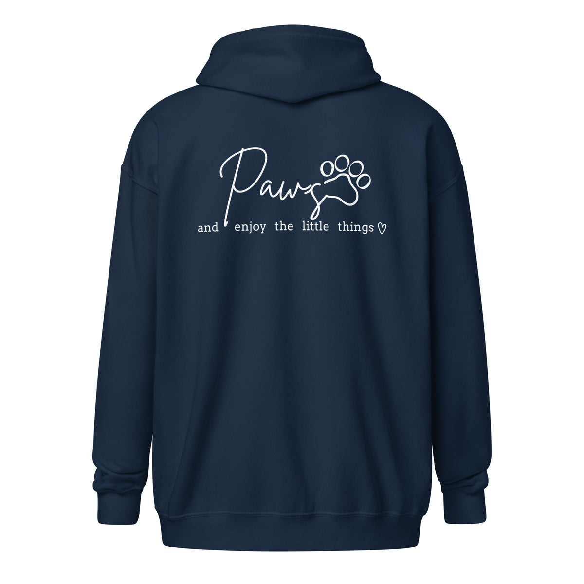 Paws and enjoy the little things Unisex Zip Hoodie-I love Veterinary