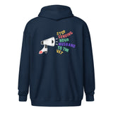 Stop sending your husband to the vet Unisex Zip Hoodie-I love Veterinary
