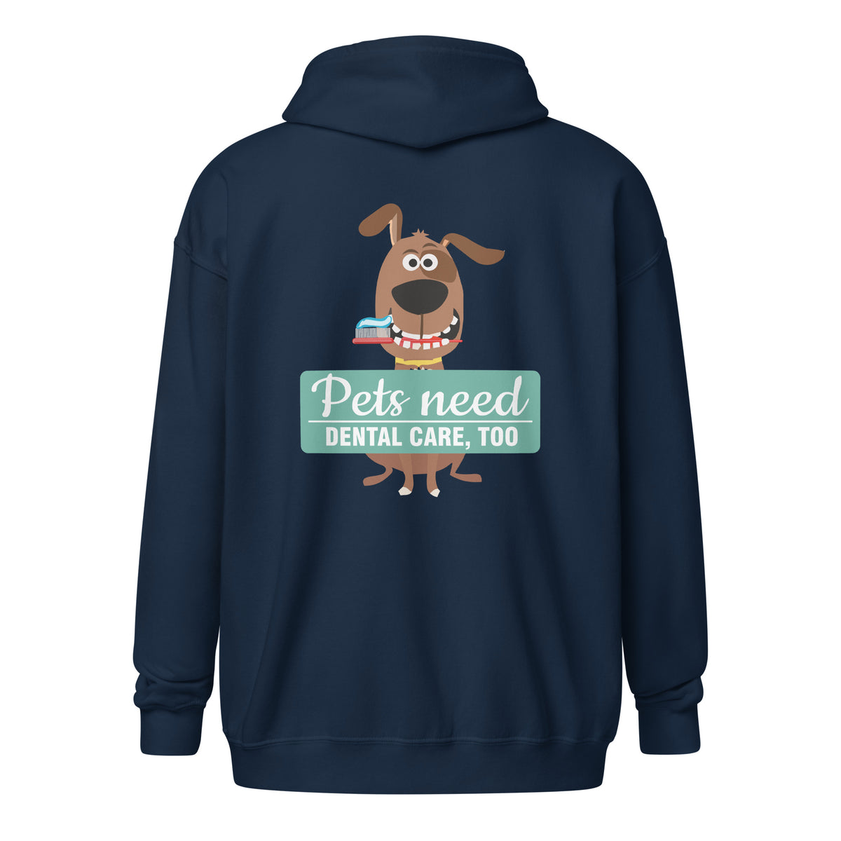 Veterinary - Pet Dental Health Unisex Zip Hoodie