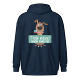 Veterinary - Pet Dental Health Unisex Zip Hoodie