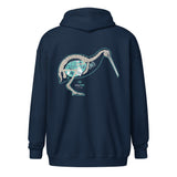 ezyVet Kiwi Unisex Zip Hoodie