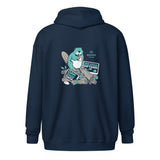 ezyVet Beaver Unisex zip hoodie