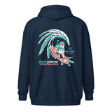 ezyVet Surf Dog Unisex zip hoodie