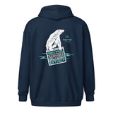 ezyVet Polar Bear Unisex Zip Hoodie