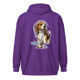 Nice catheter! Unisex Zip Hoodie-I love Veterinary