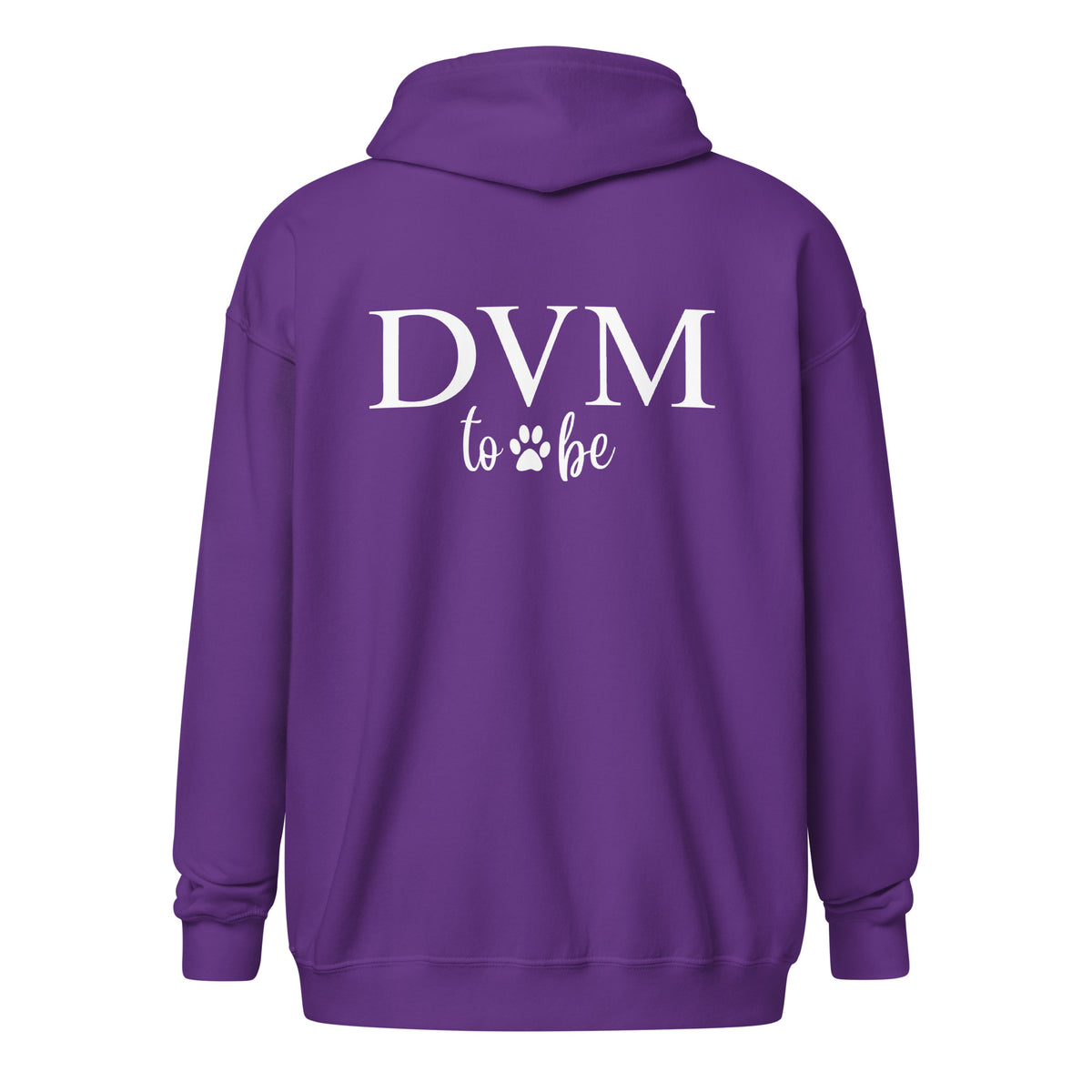 DVM to be Unisex Zip Hoodie-I love Veterinary