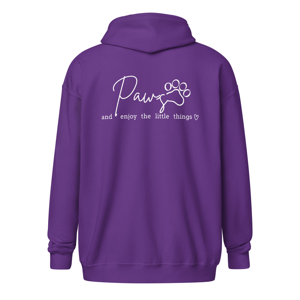 Paws and enjoy the little things Unisex Zip Hoodie-I love Veterinary