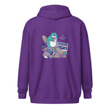 ezyVet Beaver Unisex zip hoodie