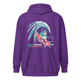 ezyVet Surf Dog Unisex zip hoodie