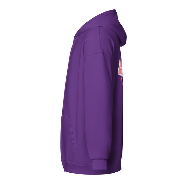 Vet Receptionist circle two paws Unisex Zip Hoodie-I love Veterinary