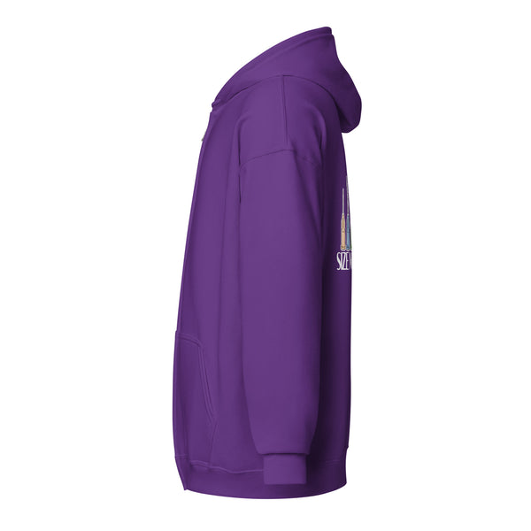 Size matters Unisex Zip Hoodie-I love Veterinary