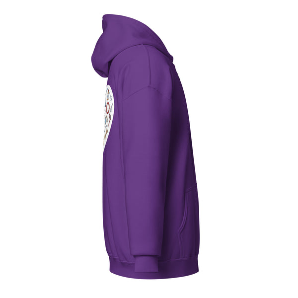 Veterinary Heart Unisex Zip Hoodie