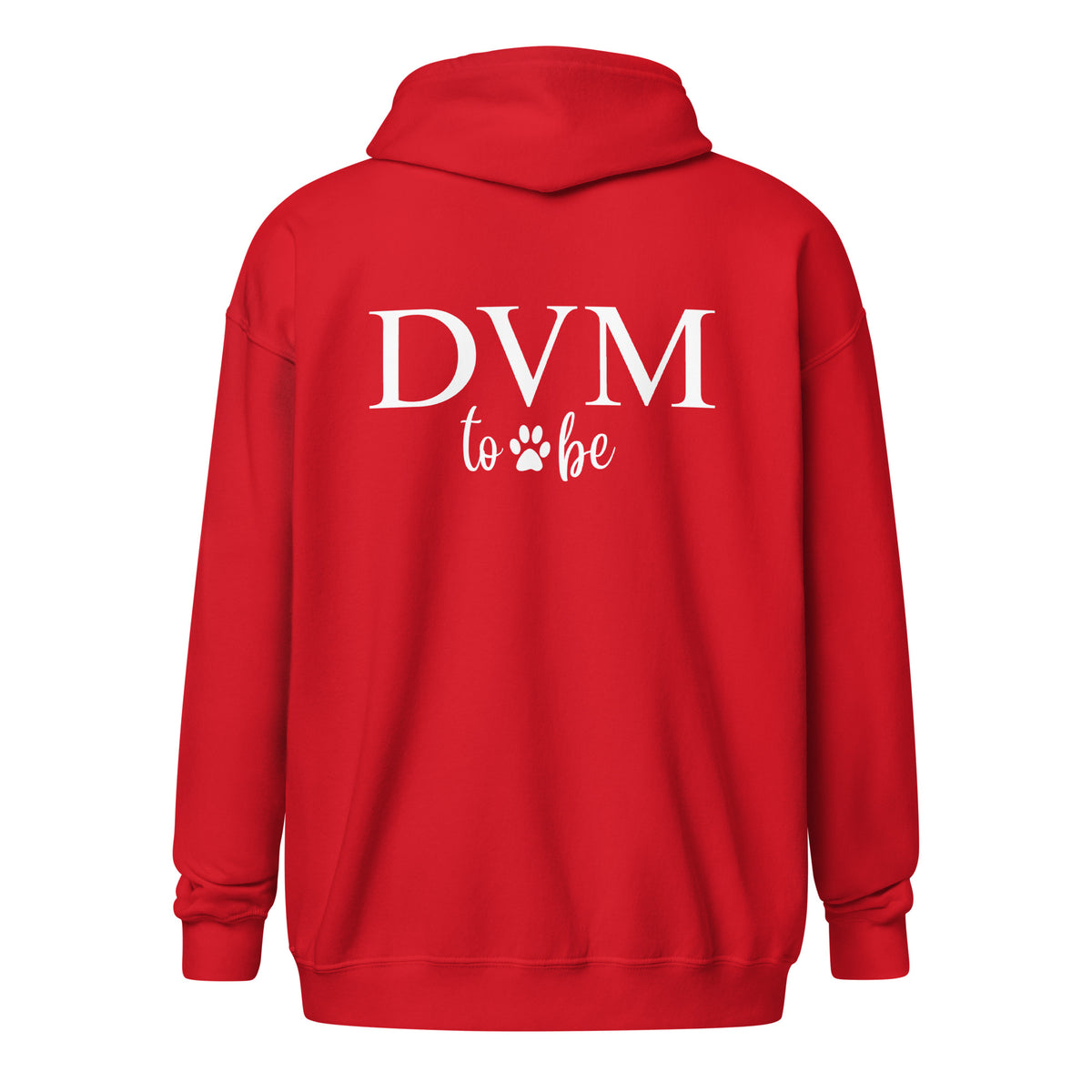 DVM to be Unisex Zip Hoodie-I love Veterinary