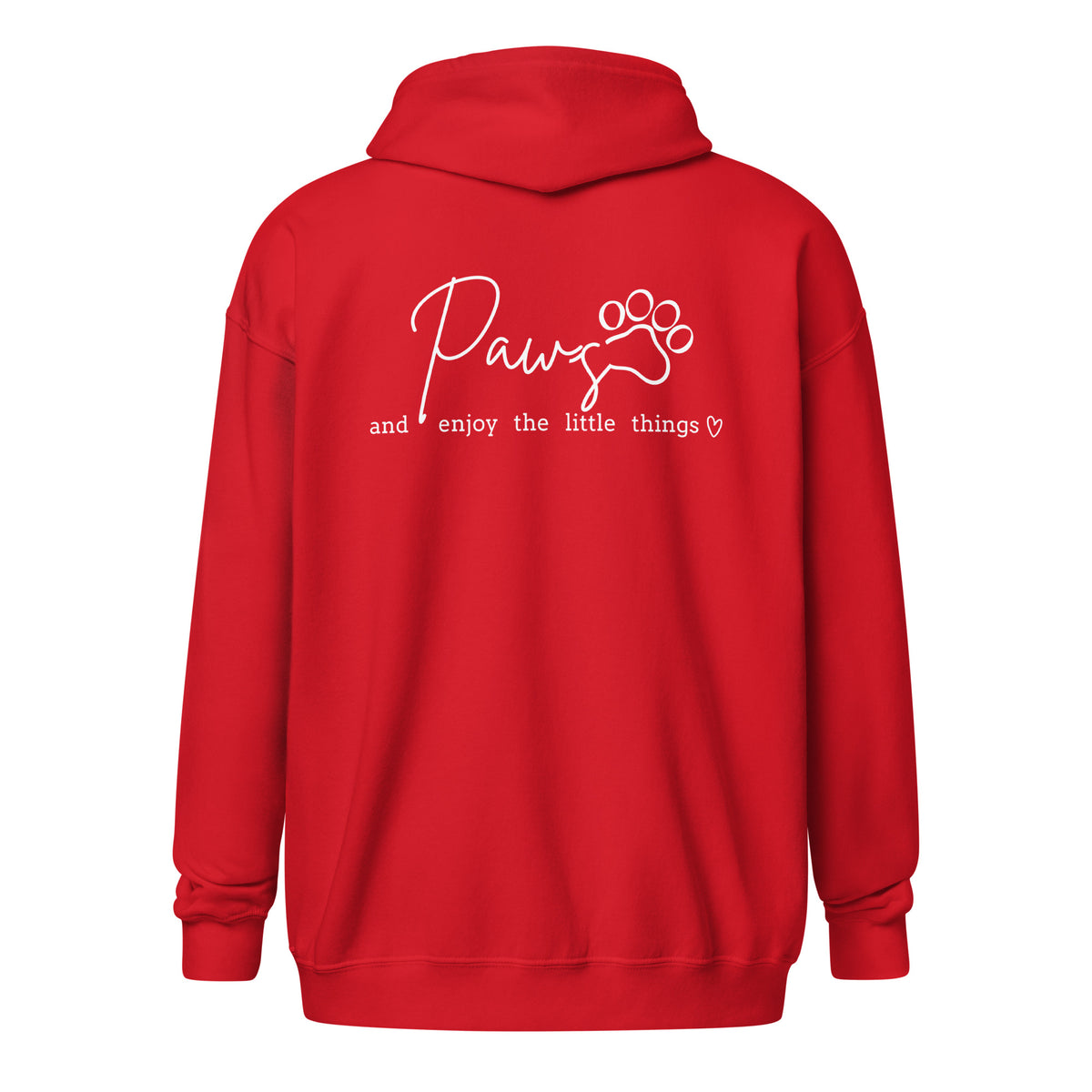 Paws and enjoy the little things Unisex Zip Hoodie-I love Veterinary