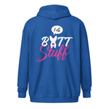 I do butt stuff Unisex heavy blend zip hoodie-Unisex Zip Hoodie | Gildan 18600-I love Veterinary