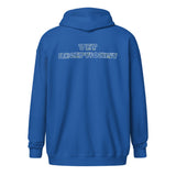 Vet Receptionist Typography Unisex Zip Hoodie-Unisex Zip Hoodie | Gildan 18600-I love Veterinary