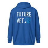 Future Vet Unisex Zip Hoodie-I love Veterinary