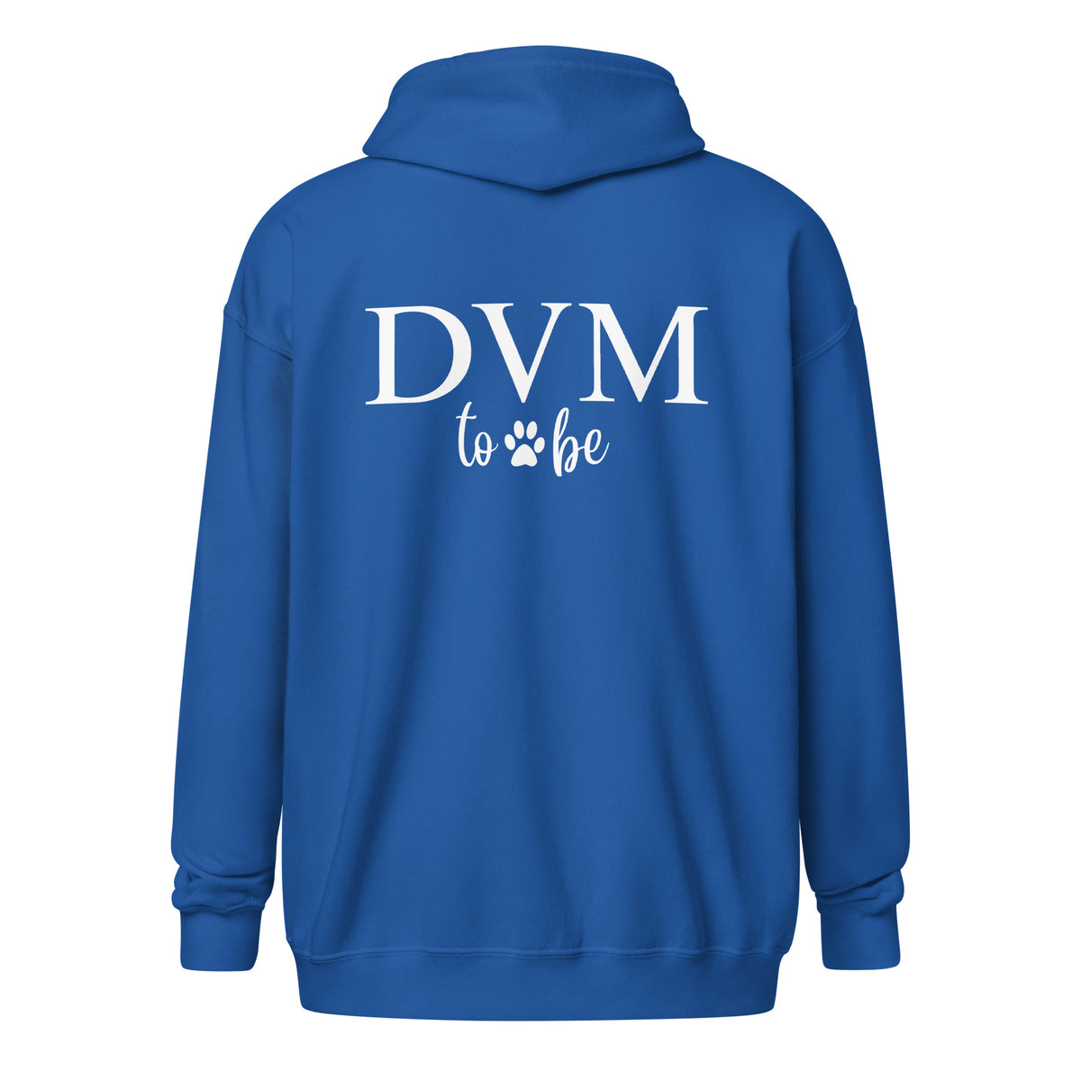 DVM to be Unisex Zip Hoodie-I love Veterinary