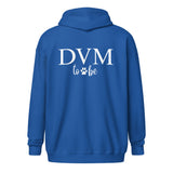 DVM to be Unisex Zip Hoodie-I love Veterinary