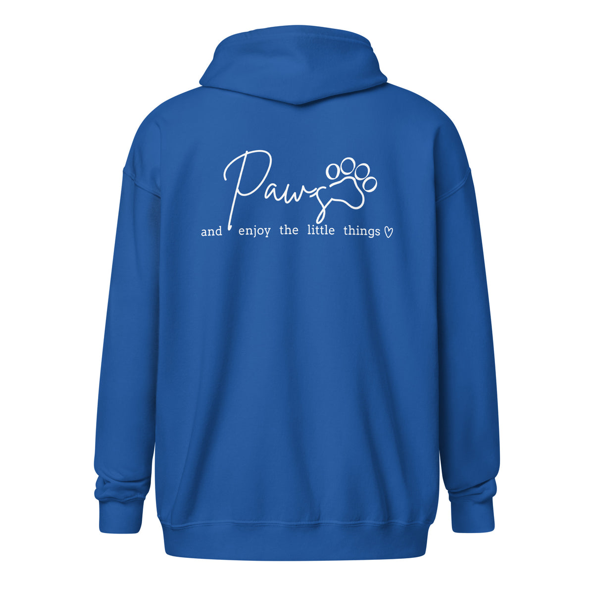Paws and enjoy the little things Unisex Zip Hoodie-I love Veterinary