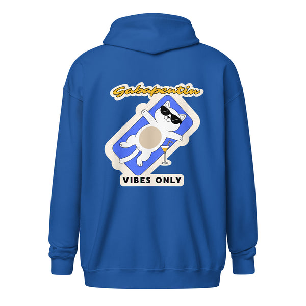 Gabapentin vibes only Unisex Zip Hoodie-I love Veterinary