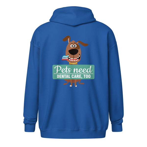 Veterinary - Pet Dental Health Unisex Zip Hoodie