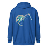 ezyVet Kiwi Unisex Zip Hoodie