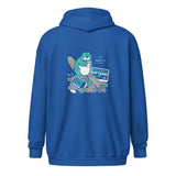 ezyVet Beaver Unisex zip hoodie