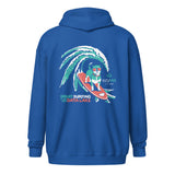 ezyVet Surf Dog Unisex zip hoodie