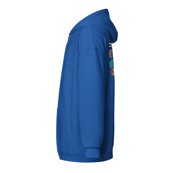 Veterinary receptionist ERA Zip Hoodie-I love Veterinary