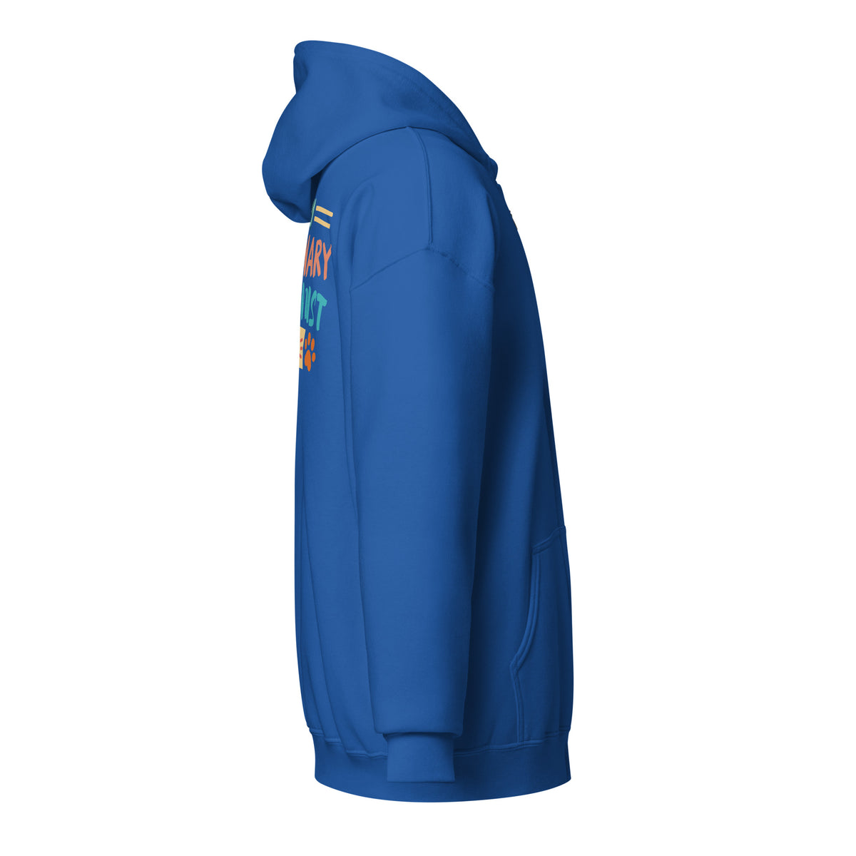 Veterinary receptionist ERA Zip Hoodie-I love Veterinary