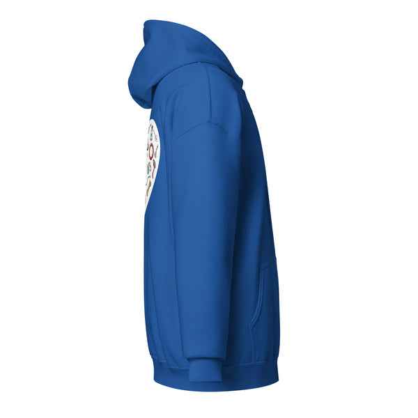 Veterinary Heart Unisex Zip Hoodie