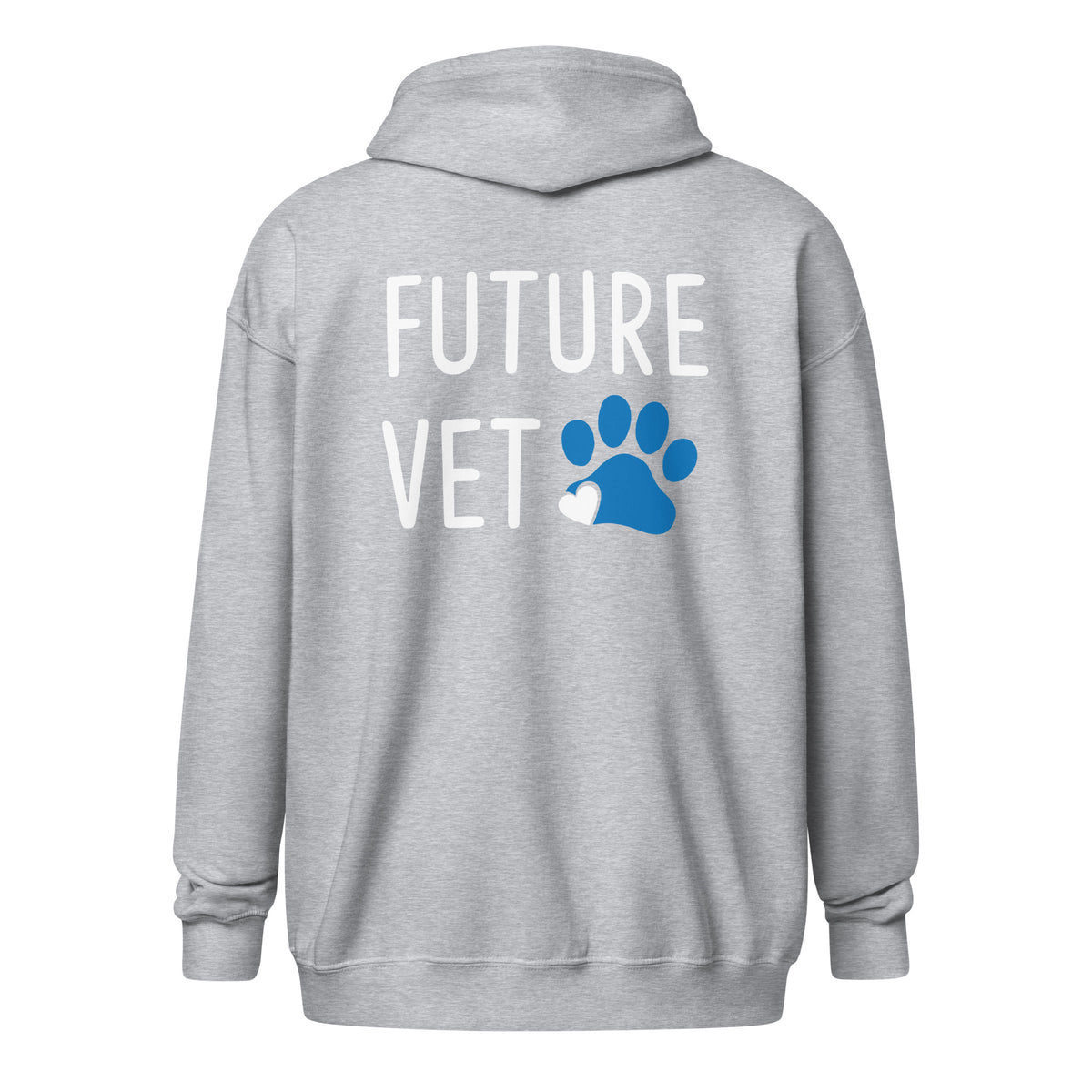 Future Vet Unisex Zip Hoodie-I love Veterinary