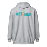 Sold my soul to VET MED Zip Hoodie-I love Veterinary