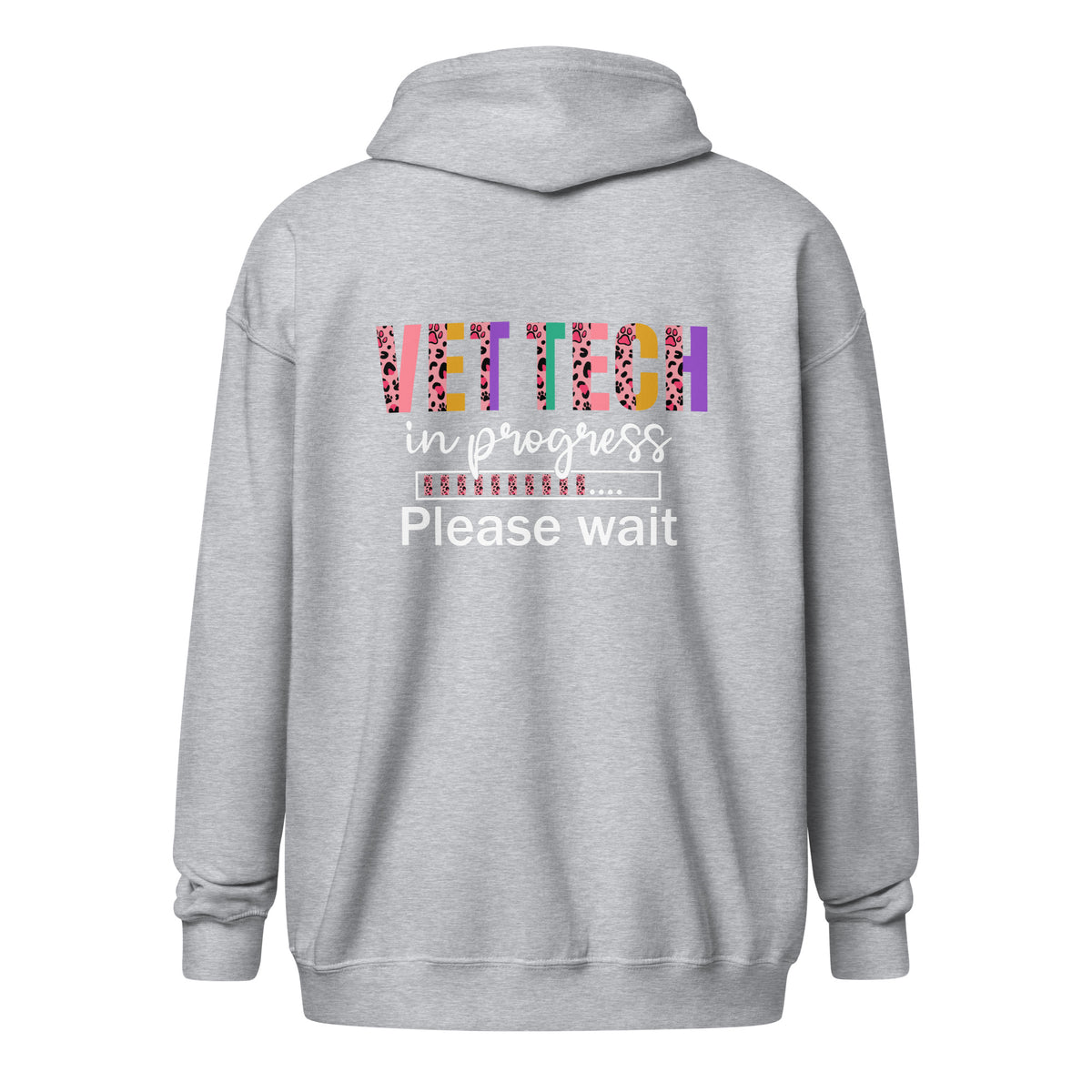 Vet Tech in Progress... Unisex Zip Hoodie-I love Veterinary