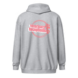 Vet Receptionist circle two paws Unisex Zip Hoodie-I love Veterinary