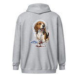 Nice catheter! Unisex Zip Hoodie-I love Veterinary