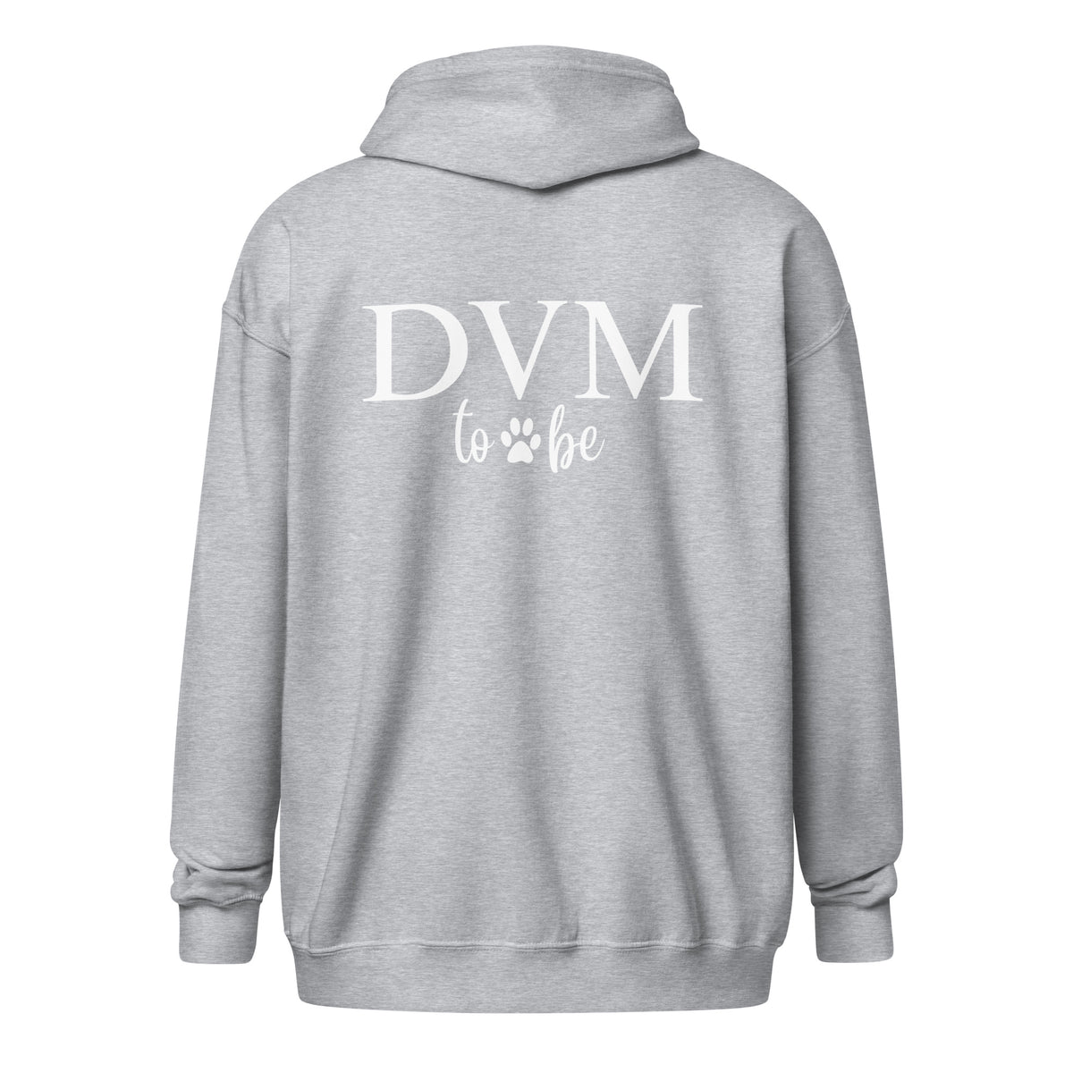 DVM to be Unisex Zip Hoodie-I love Veterinary