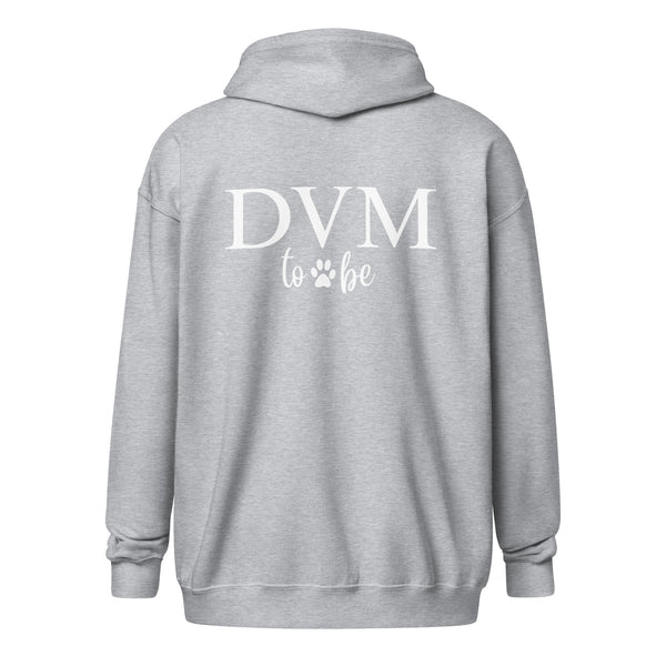 DVM to be Unisex Zip Hoodie-I love Veterinary
