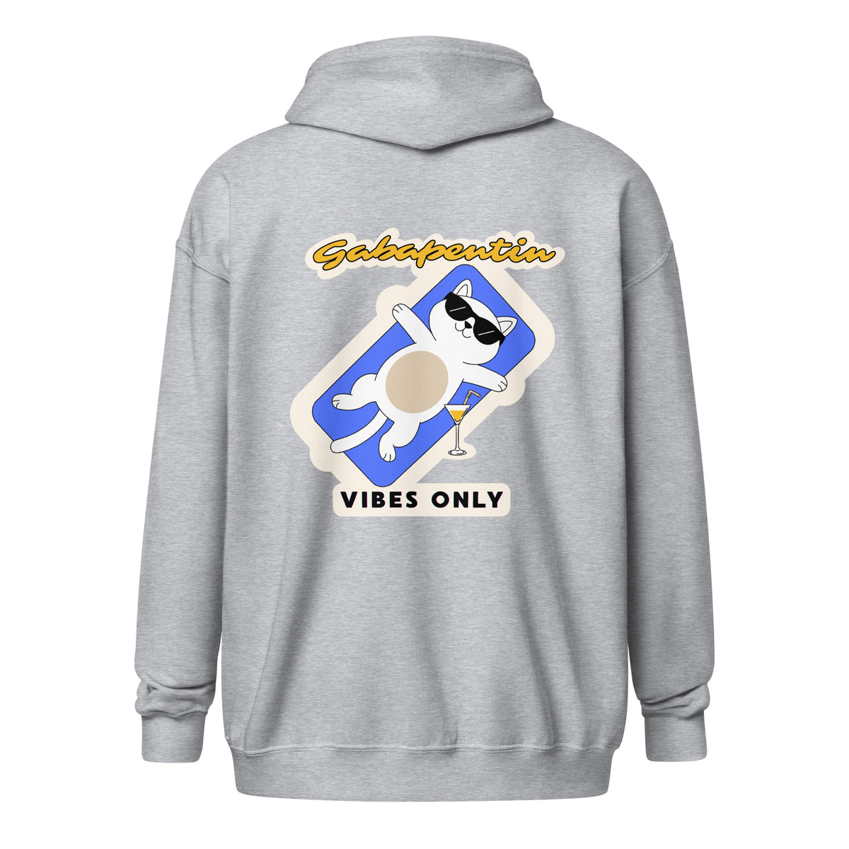 Gabapentin vibes only Unisex Zip Hoodie-I love Veterinary