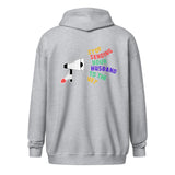 Stop sending your husband to the vet Unisex Zip Hoodie-I love Veterinary