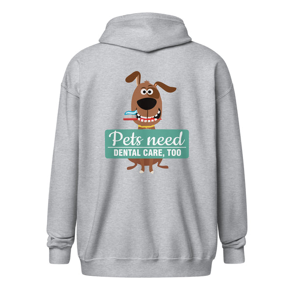 Veterinary - Pet Dental Health Unisex Zip Hoodie